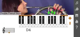 Game screenshot 2D French Horn Fingering Chart apk