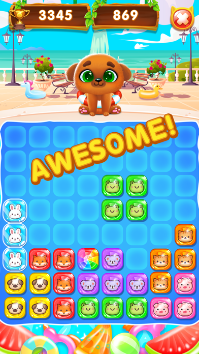 Block Puzzle Rainbow Pets Screenshot