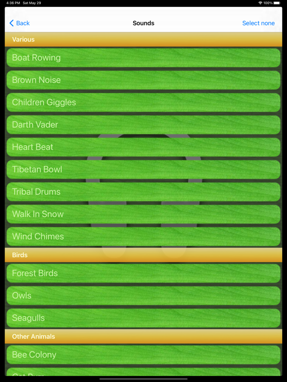Screenshot #4 pour Sounds Of Nature