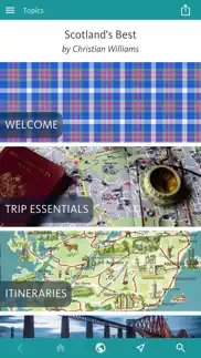 scotland's best: travel guide iphone screenshot 1