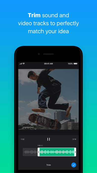 Add Music to Video — Clideo Screenshot