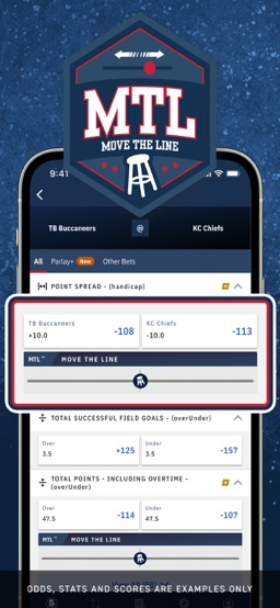 Barstool Sportsbook & Casino app screenshot