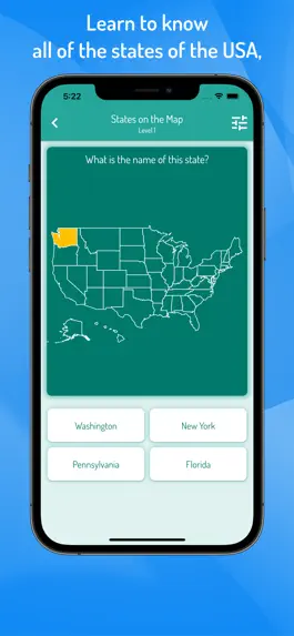Game screenshot Quiz USA - States and Cities mod apk