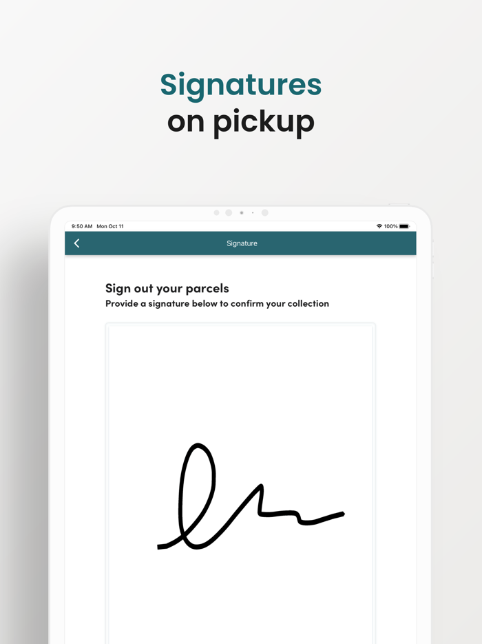 Parcel Tracker - Kiosk
