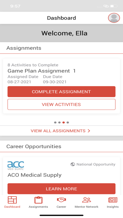 Game Plan Mobile Screenshot
