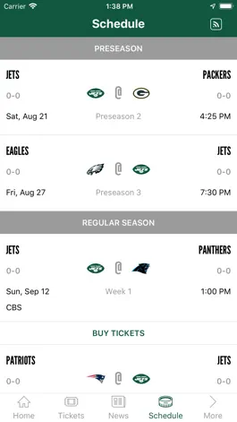 Game screenshot Official New York Jets apk