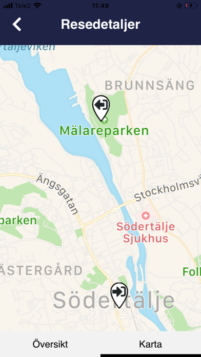 Drip Traveller Södertälje Taxi Screenshot