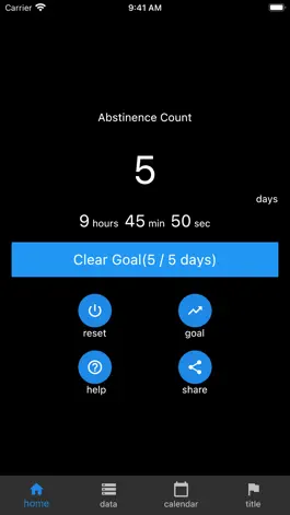 Game screenshot Abstinence Counter mod apk