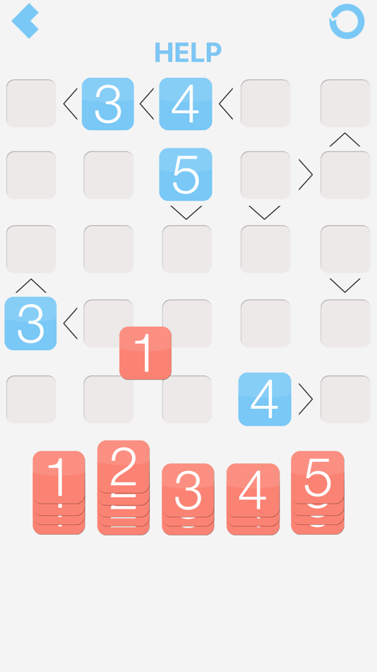 #1. Futoshiki - Brain game (iOS) 由: Stanislav Hatnyuk