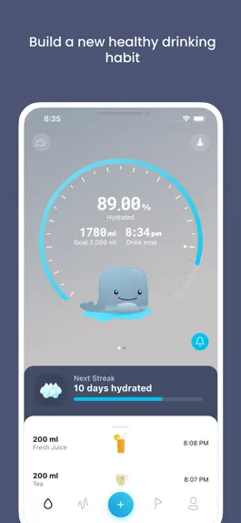 Game screenshot Dropy: Water tracker apk