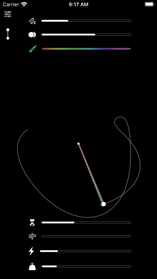 #2. Meditative Pendulum (iOS) 由: Eliott Morgensztern