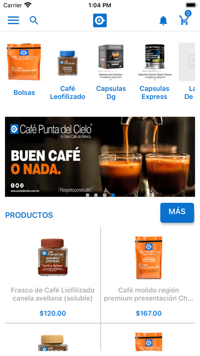 Café Punta del Cielo Screenshot