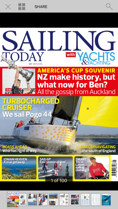 Yachts & Yachting Magazine Screenshot