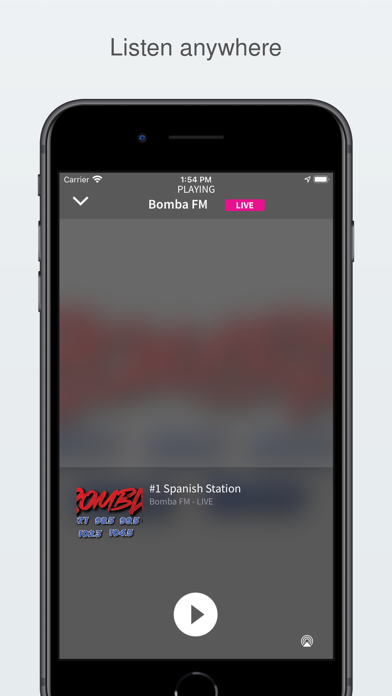 Bomba Radio Screenshot