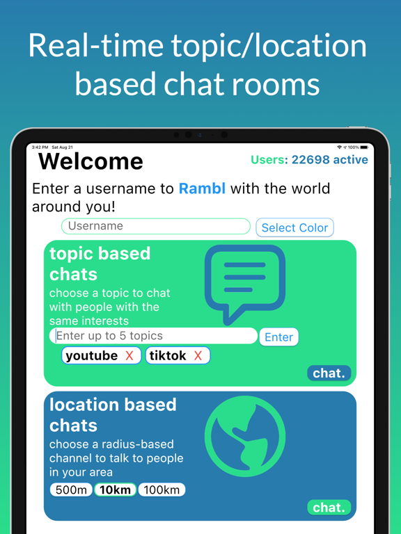 Screenshot #6 pour Rambl: Talk to the World