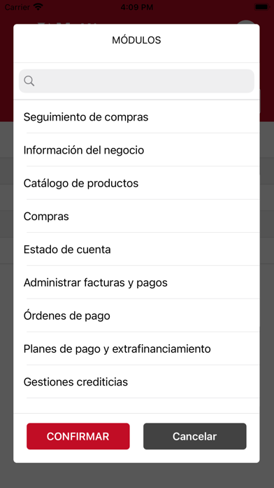 Multi Autogestión Screenshot