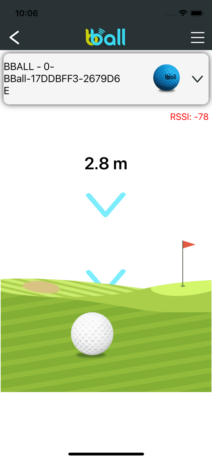 Bball - 1st smart golf ball