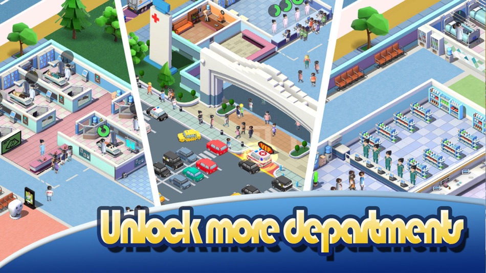 #2. Sim Hospital BuildIt-Idle Game (iOS) Podle: Global Mobile Games