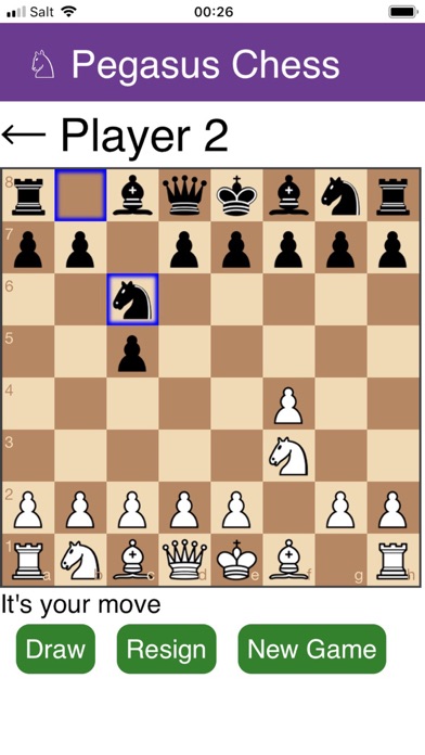 Pegasus Chess Screenshot