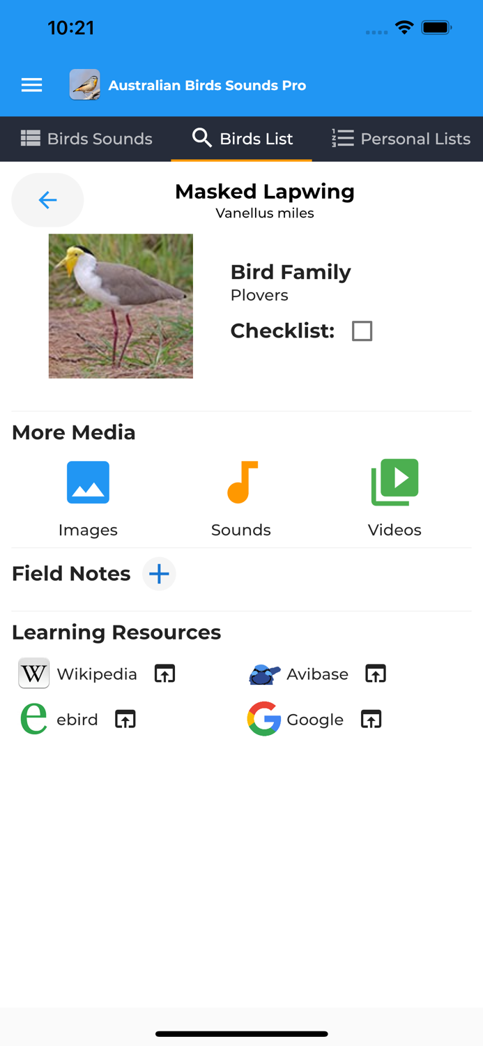 Australian Birds Sounds Pro
