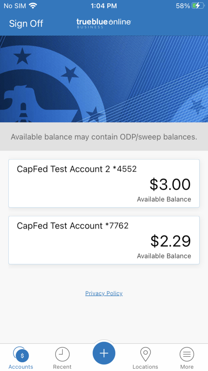 CapFed® Business Mobile