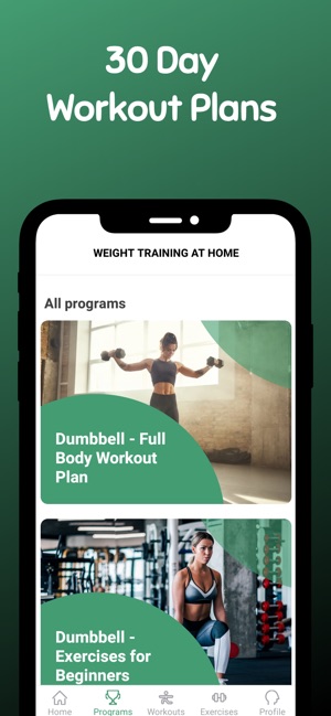Weight Training at Home on the App Store