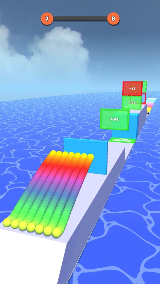 #3. Canvas Jump (iOS) 由: Svyatoslav Fedoriv