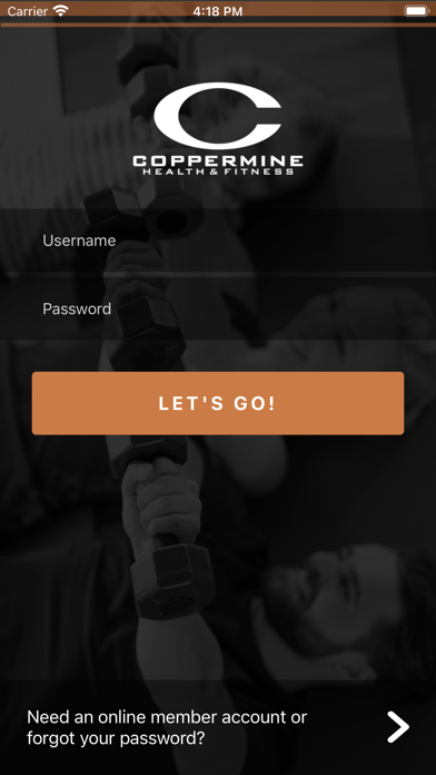 Coppermine Fitness Screenshot