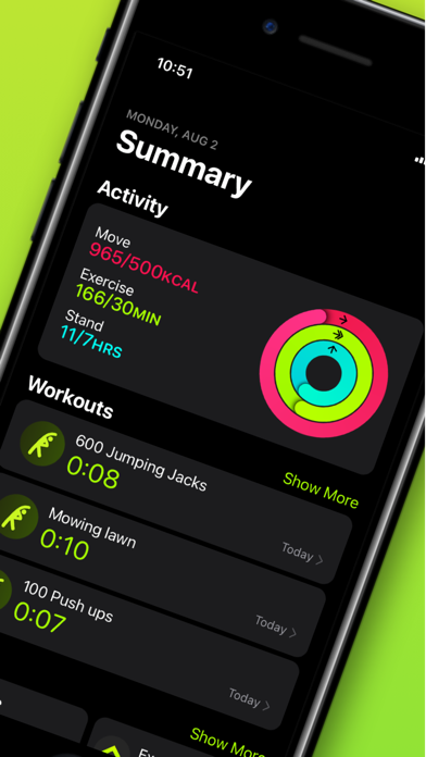 WorkOther - Add Watch Workouts Screenshot