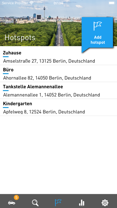 AutoLogg - Fahrtenbuch App Screenshot
