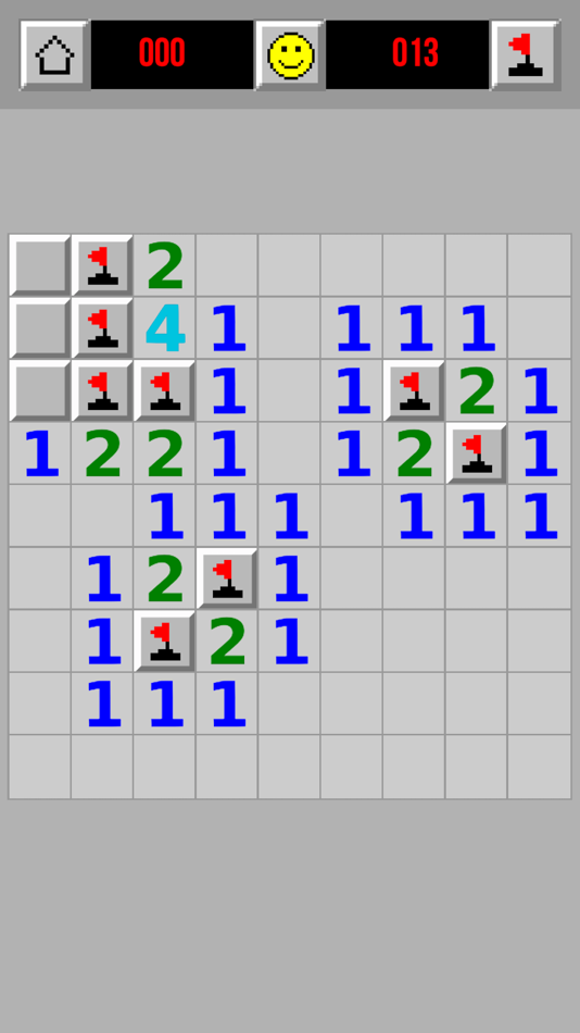#1. Minesweeper Classic Board Game (iOS) Podle: Mediaflex Games
