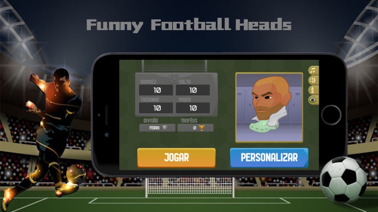 Sports Heads Football Championship - Jogo Grátis Online