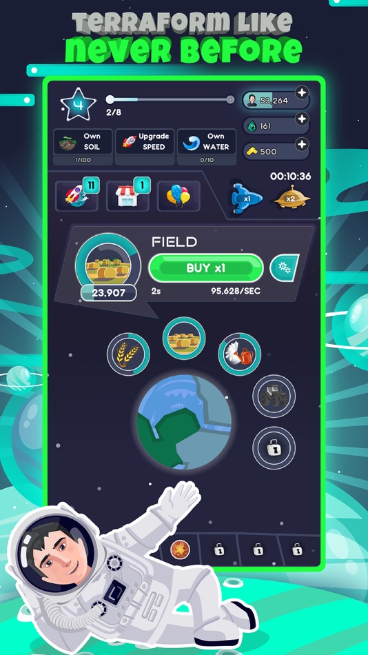#2. Terra Adventure: Idle Clicker (iOS) 由: Siarhei Skarazhonak