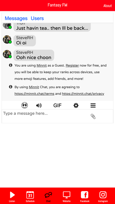 Fantasy FM Screenshot