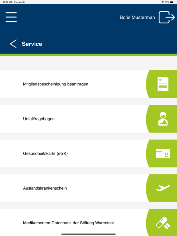 Screenshot #6 pour BKK DuerkoppAdler App