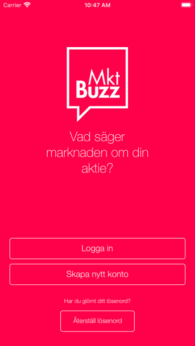 MktBuzz Screenshot