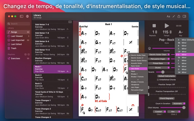 Screenshot #2 pour iReal Pro