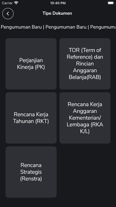 Morena - Mobile Perencanaan Screenshot