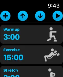 WatchInterval Lite screenshot #1 for Apple Watch