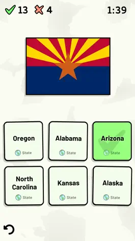 Game screenshot US States Quiz apk
