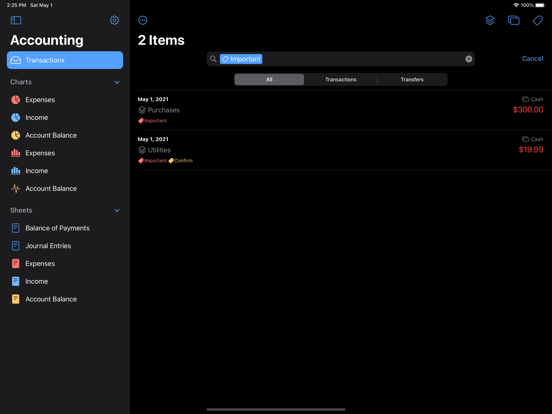Small Business Accounting iPad screenshot 10 - Finance app