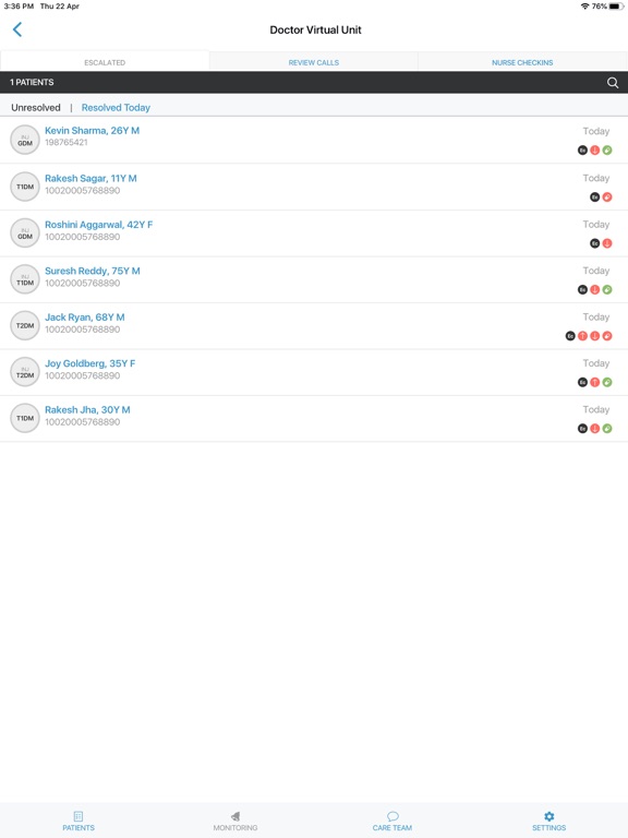 Screenshot #4 pour Reya Diabetes Remote Care