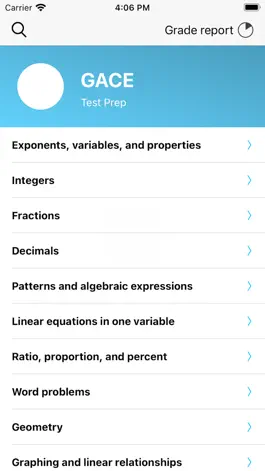 Game screenshot GACE Math Test Prep mod apk