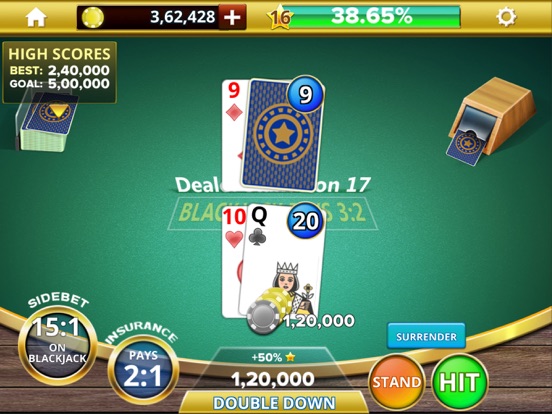 Screenshot #4 pour Blackjack 21 Casino Royale fun