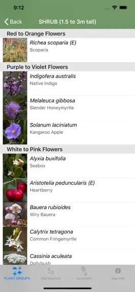 Game screenshot Flowering Plants of Tasmania apk