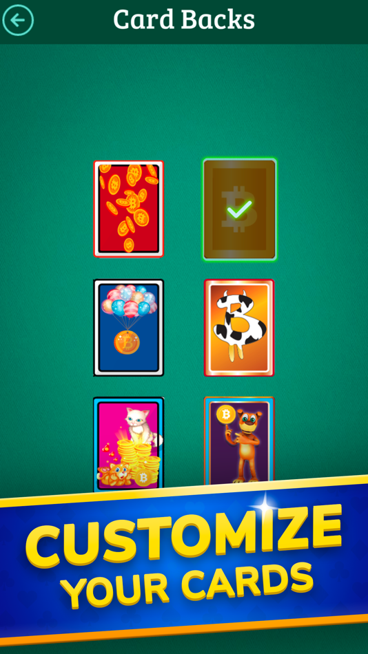 #2. Bitcoin Solitaire (iOS) Bởi: PlayDay Limited Liability Company