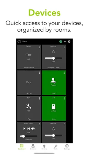 Hubitat screenshot 1