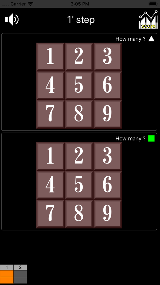 #3. N'Back 10 Dual (iOS) 由: Yasuyoshi Ota