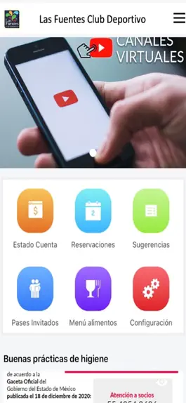 Game screenshot Club Deportivo Las Fuentes apk