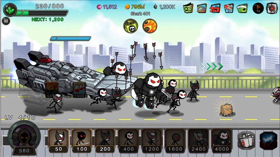 #4. Super StickmanRPG (iOS) Podle: Jongha Back